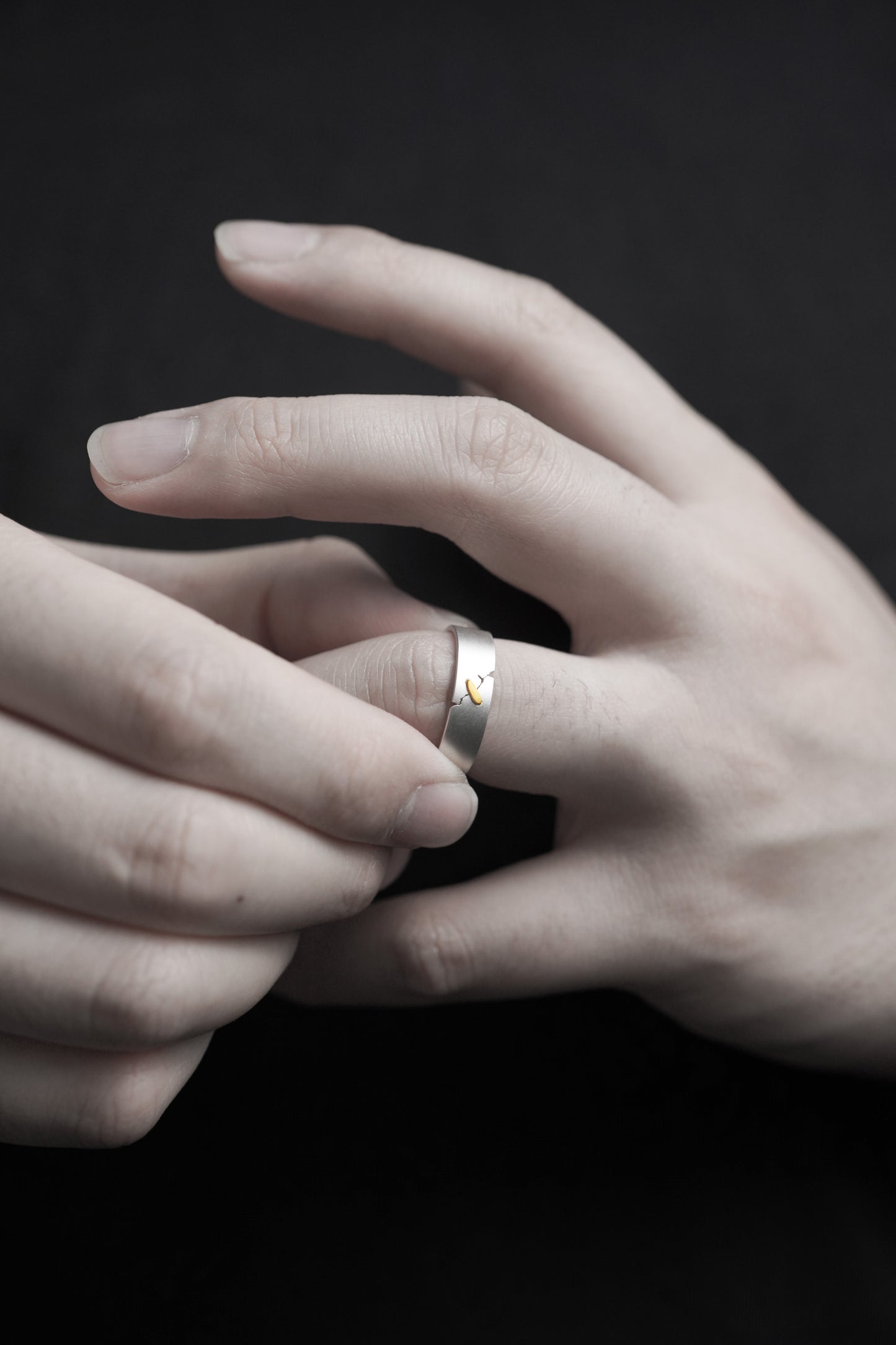 JuCi Band Ring White Uno