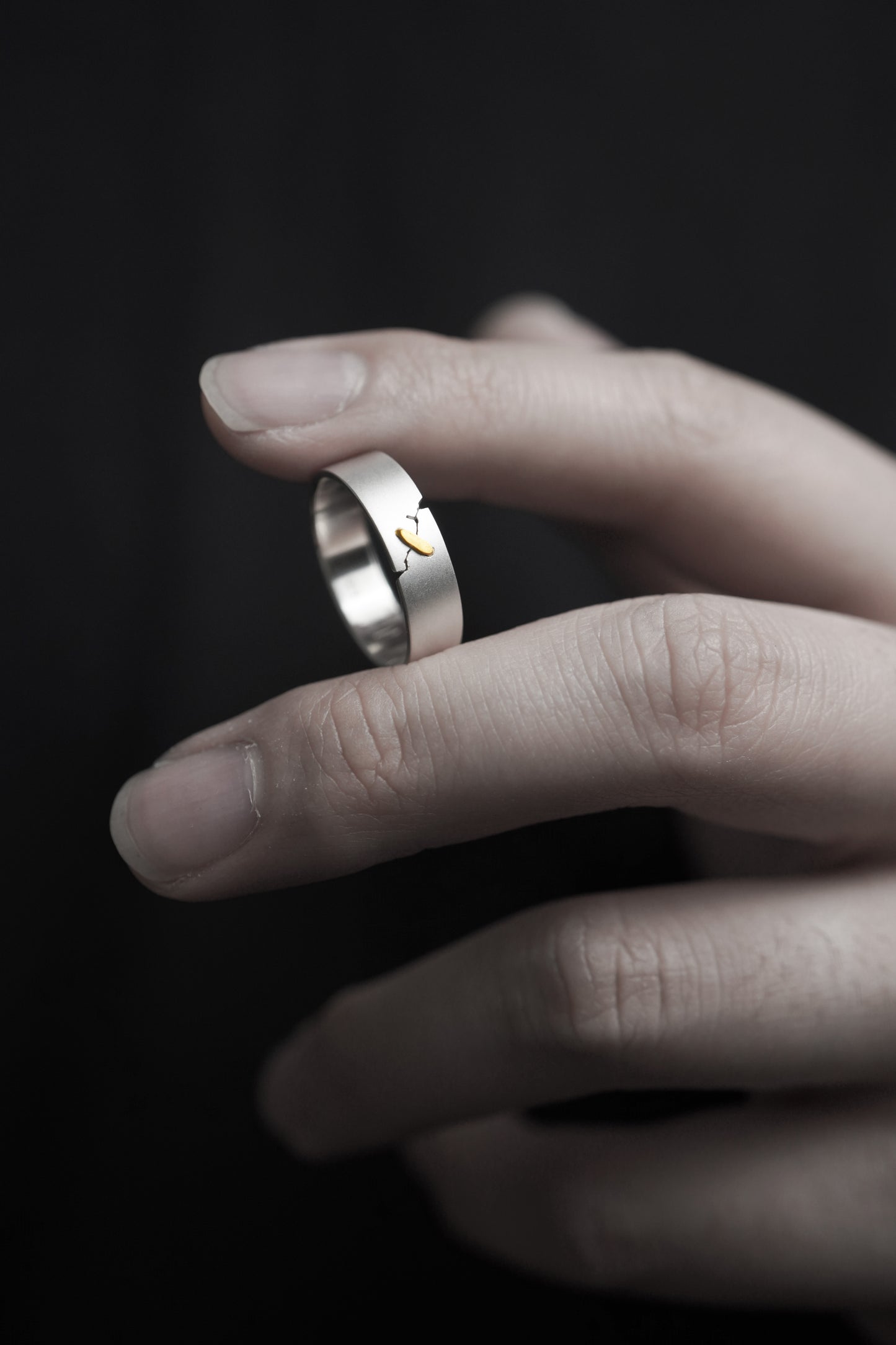 JuCi Band Ring White Uno