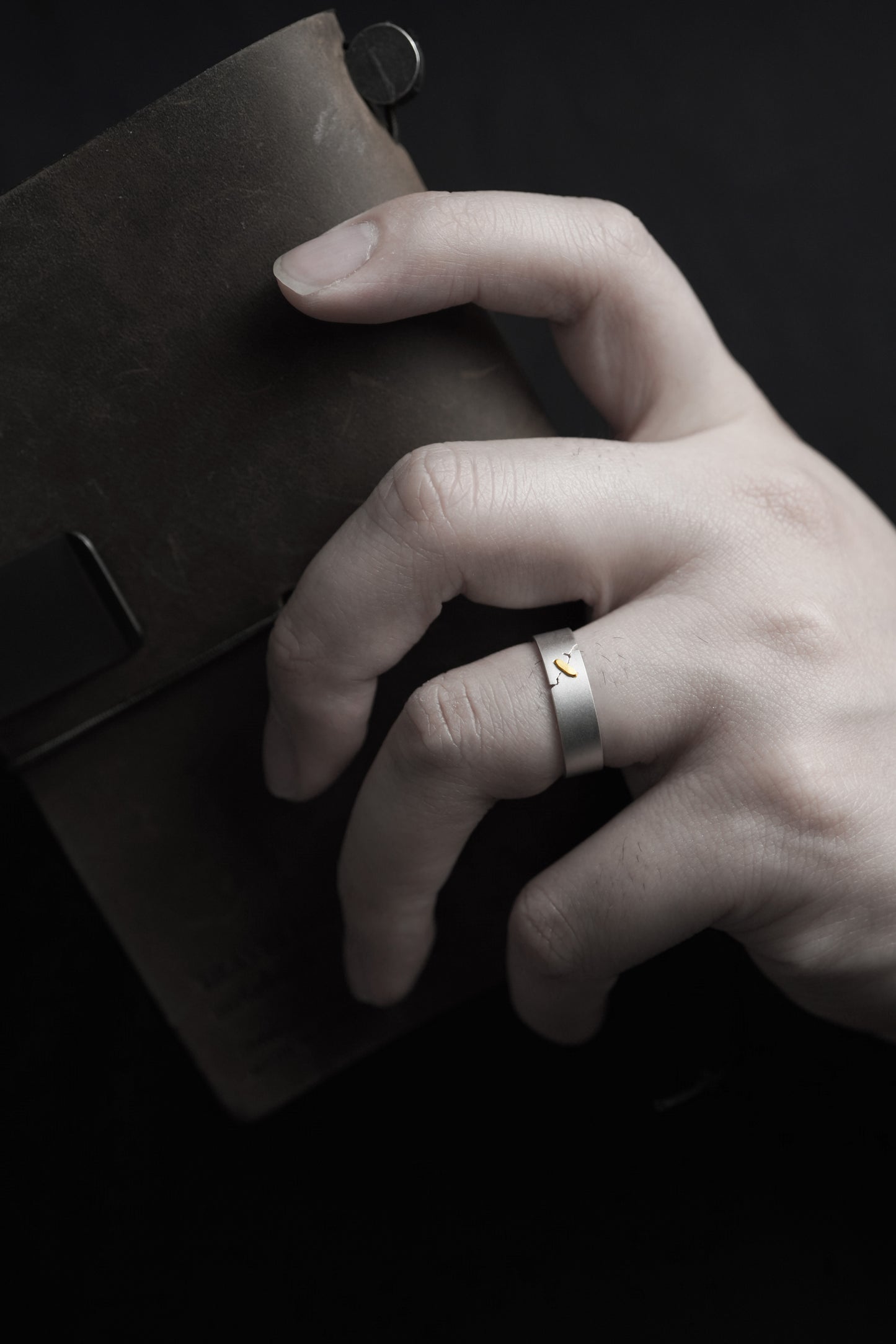 JuCi Band Ring White Uno