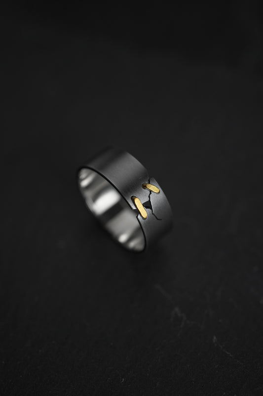 JuCi Band Ring Dark Duo