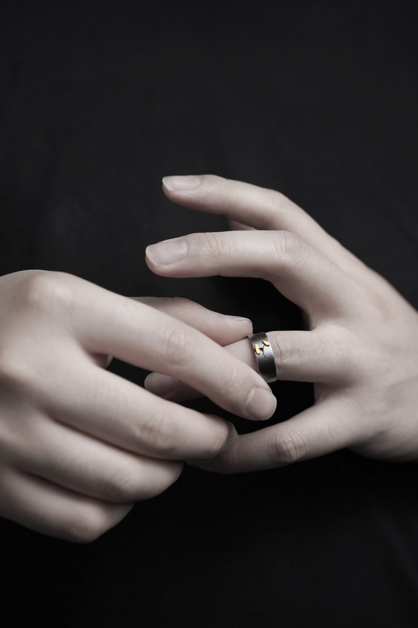 JuCi Band Ring Dark Duo