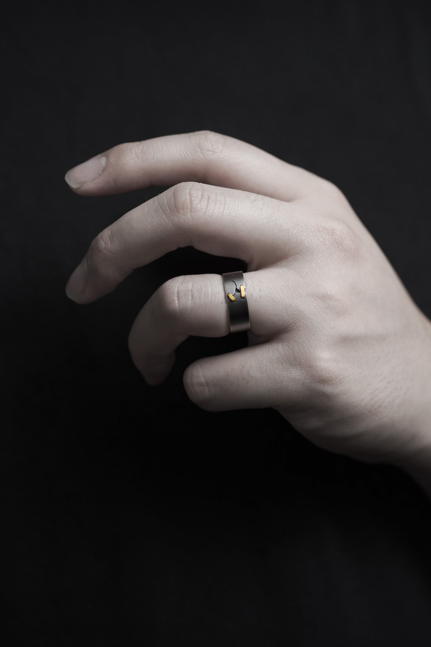 JuCi Band Ring Dark Duo