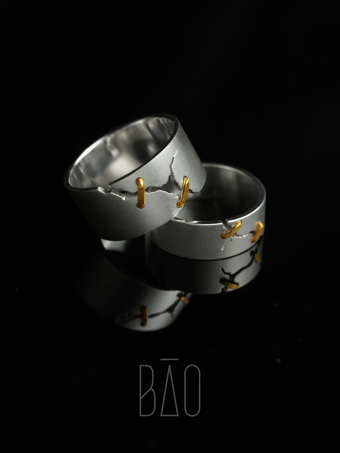 JuCi Band Ring White Duo