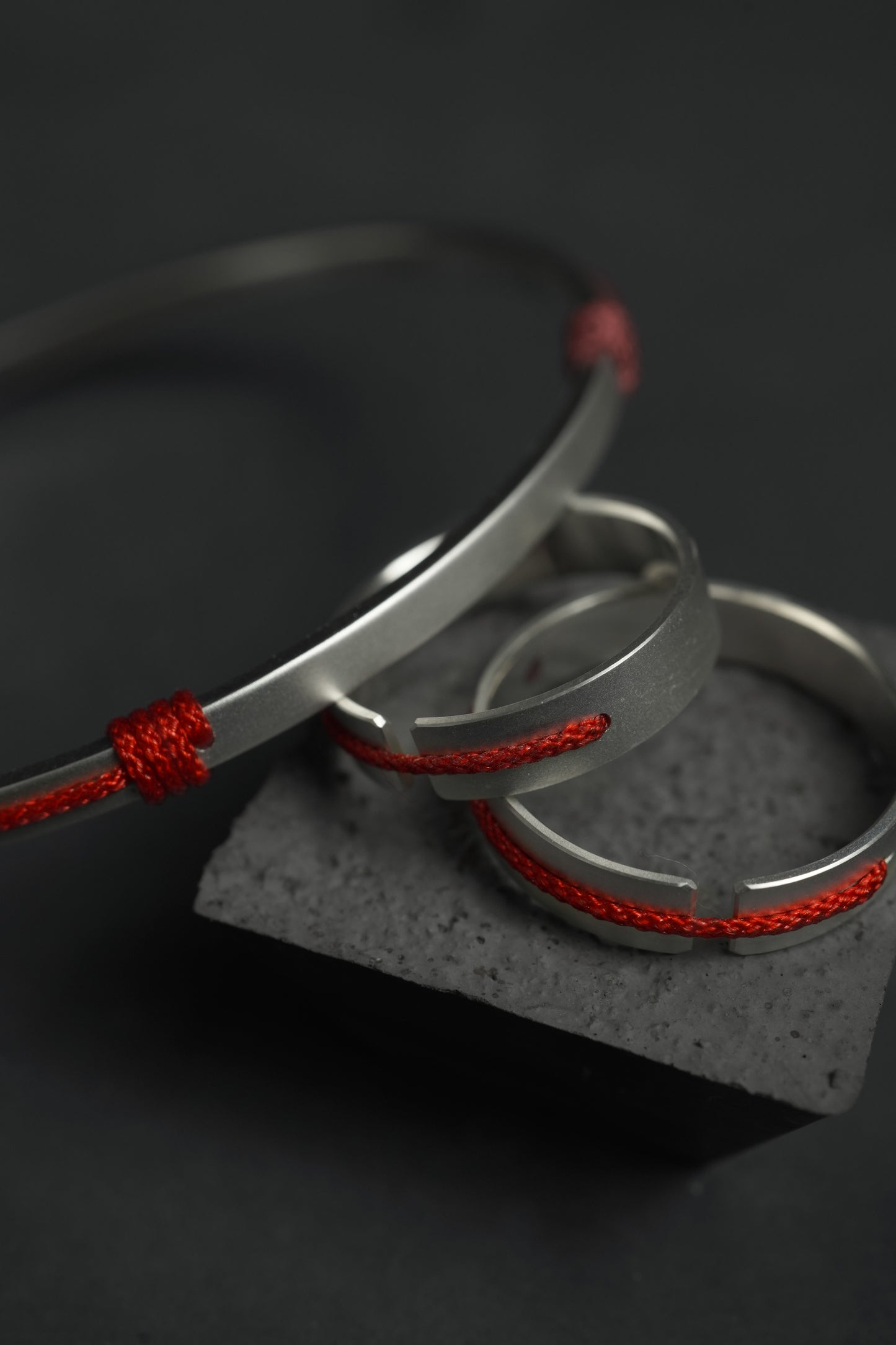 Red Line Bangle