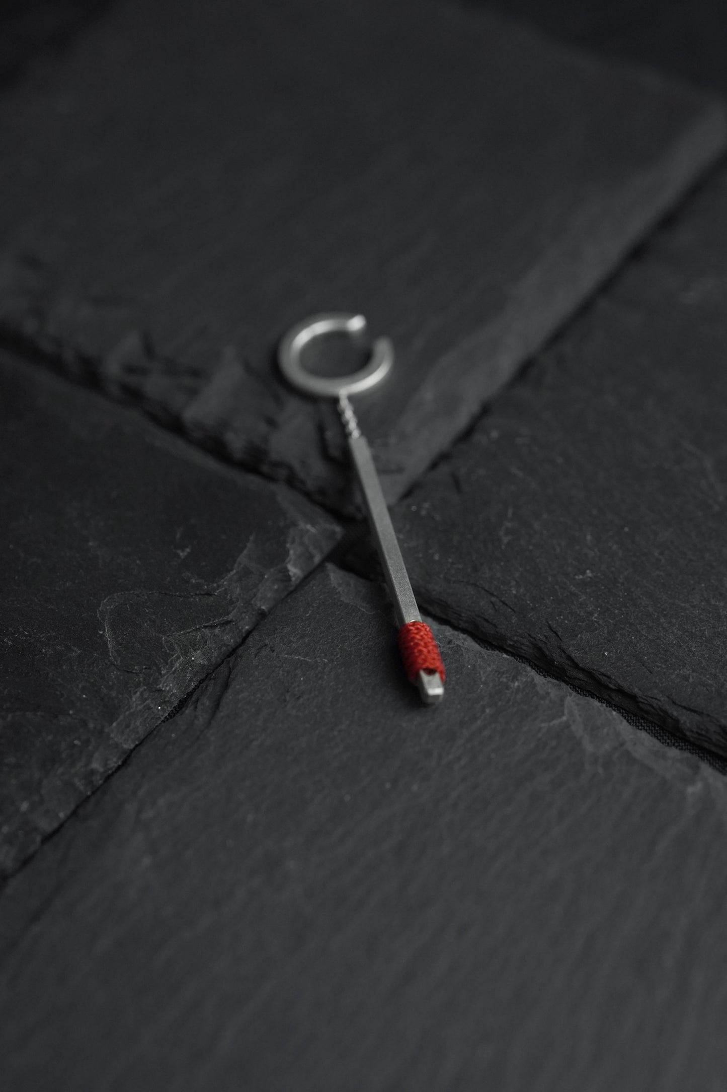 Red Line Ear Cuff Dangle