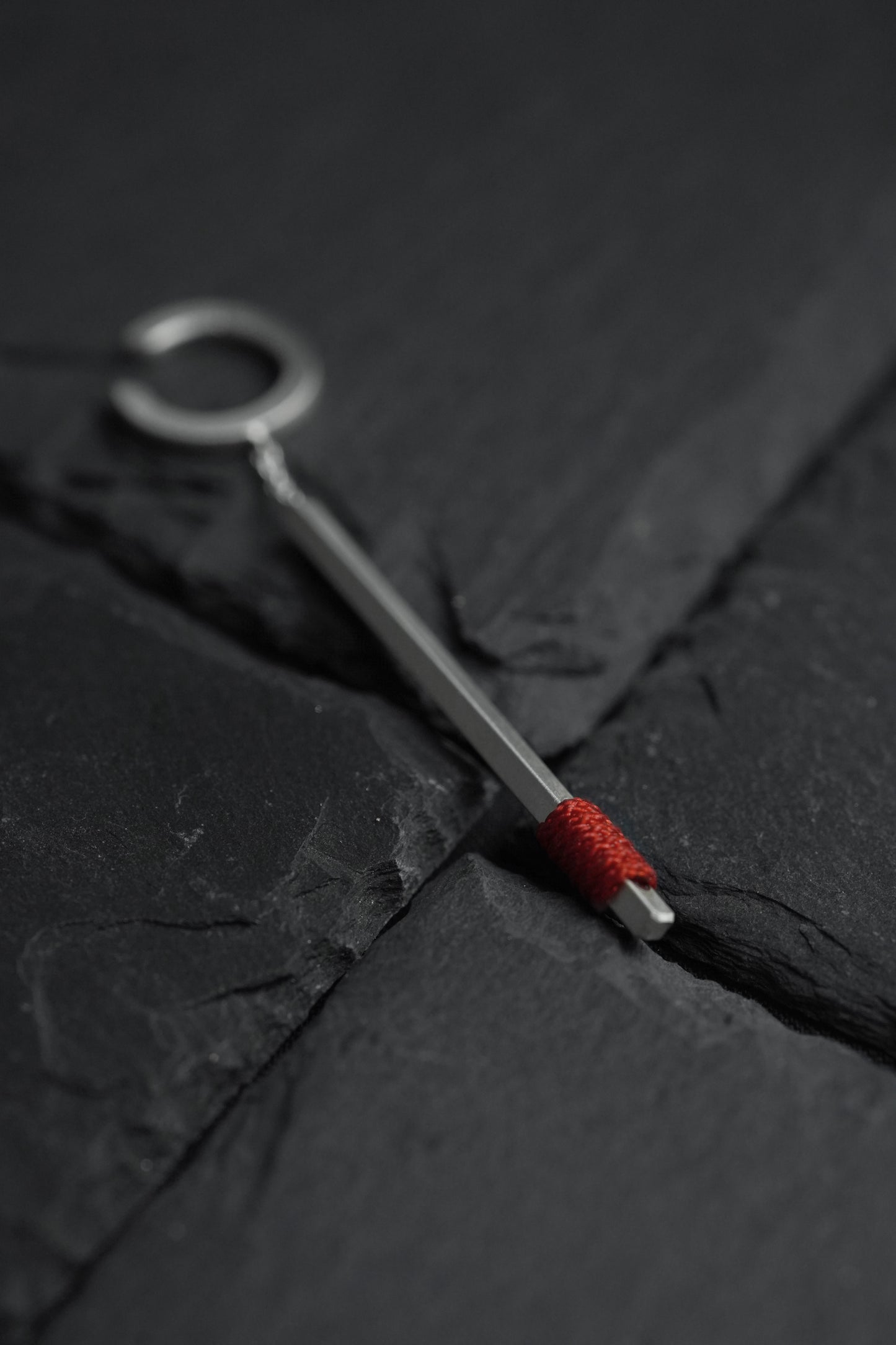Red Line Ear Cuff Dangle