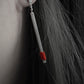 Red Line Earring Dangle