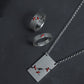 JuCi Red Line Pendant Tri