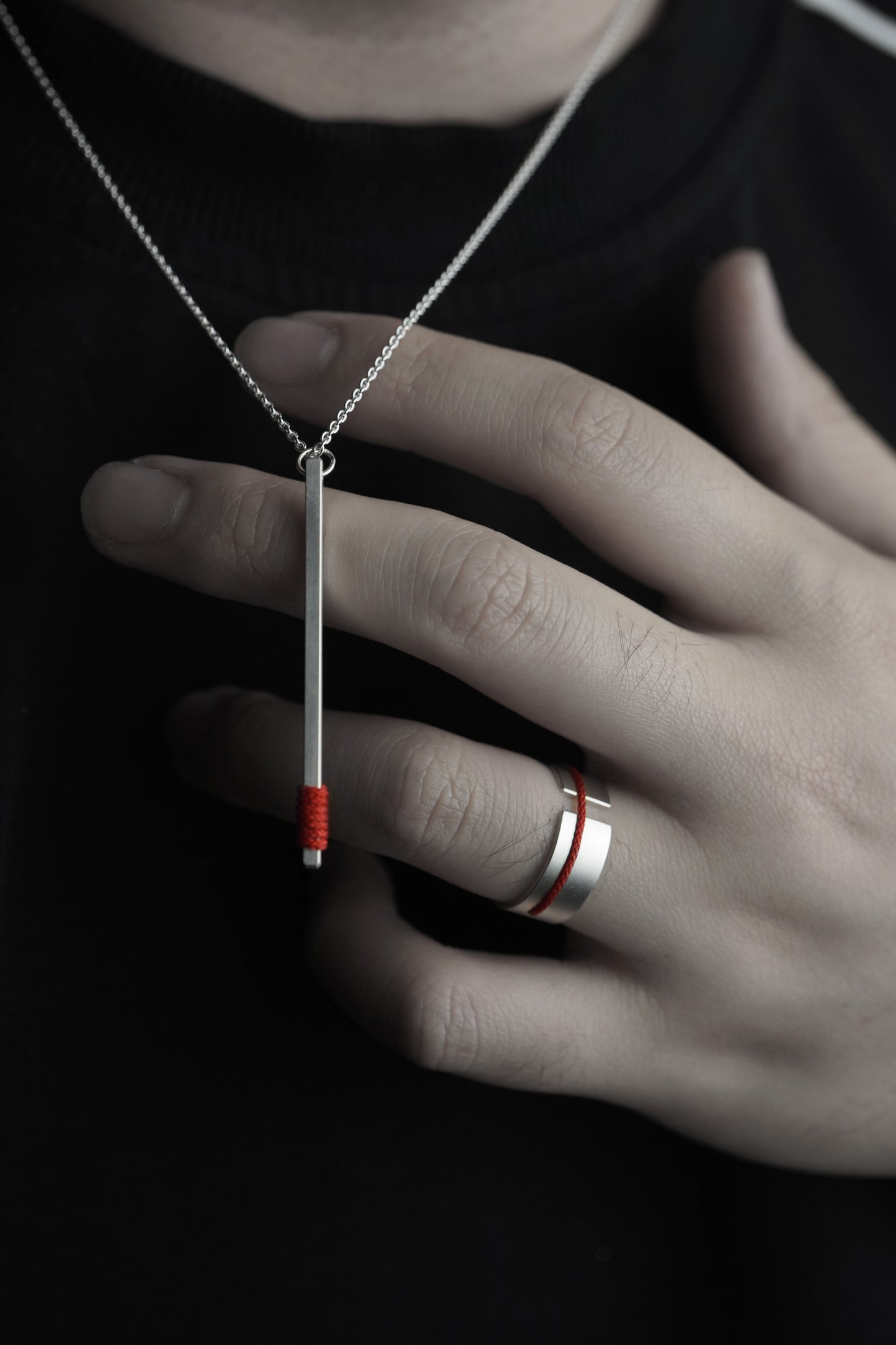 Red Line Pendant