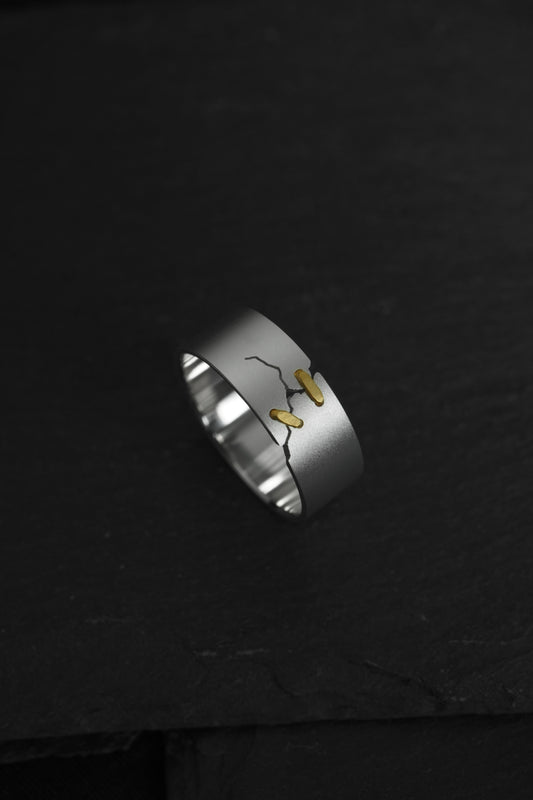 JuCi Band Ring White Duo