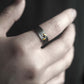 JuCi Band Ring Dark Duo With Diamond