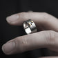 JuCi Band Ring Dark Duo With Diamond