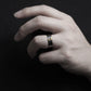 JuCi Band Ring Dark Duo With Diamond