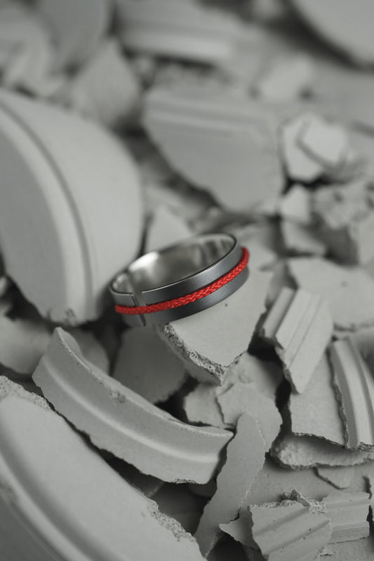 Red Line Band 5mm Dark