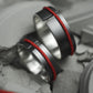 Red Line Band 5mm Dark