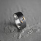 JuCi Band Ring Dark Duo With Diamond