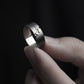 JuCi Band Ring Dark Duo With Diamond